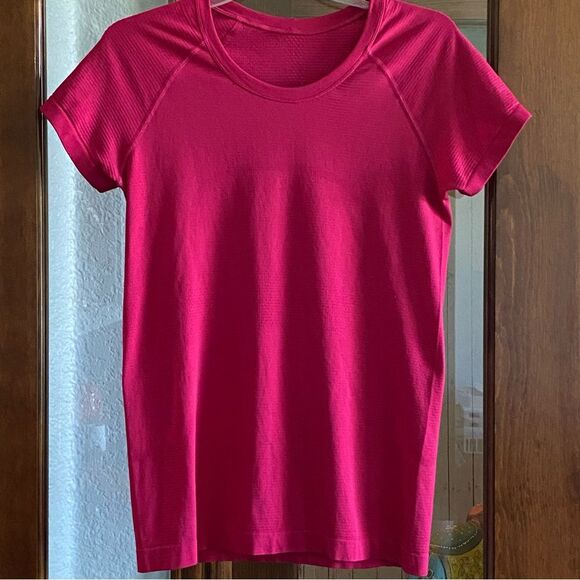 Swiftly Passionate Pink Size 8 Tech Short-Sleeve Shirt 2.0  Hip - Picture 1 of 4